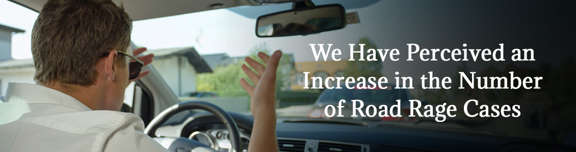 An Angry Man Inside His Car Showing How Road Rage Cases Have Increased