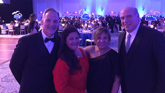 Larry and Mari Mcmilla, Deputy Miami Dade Mayor Alina Hudak and Coral Gables Police Chief Ed Hudak