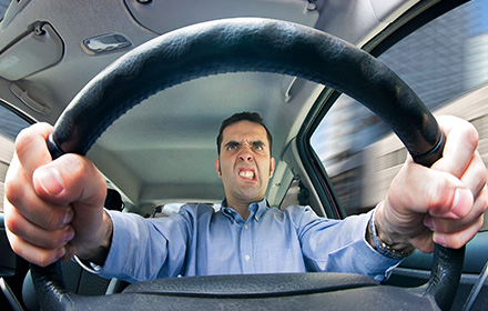 Picture of a Driver with Road Rage in Miami