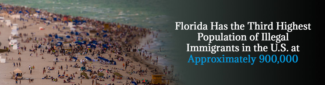 Picture of Florida. The State with The Third Highest Population of Illegal Immigrants in the US.