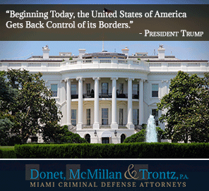 President Trump Takes Office: What Are the Immigration Consequences? Learn From Miami Criminal Defense Attorneys Picture of The White House. Learn the Consequences of Trump taking office from Miami Criminal Defense Attorneys