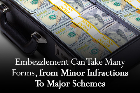 What Are the Different Types of Embezzlement?