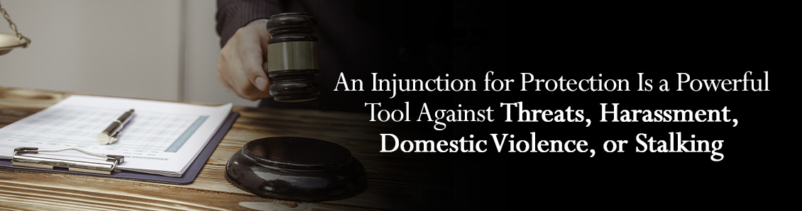 Close-Up of Gavel and Documents as Judge Approves and Injunction for Protection