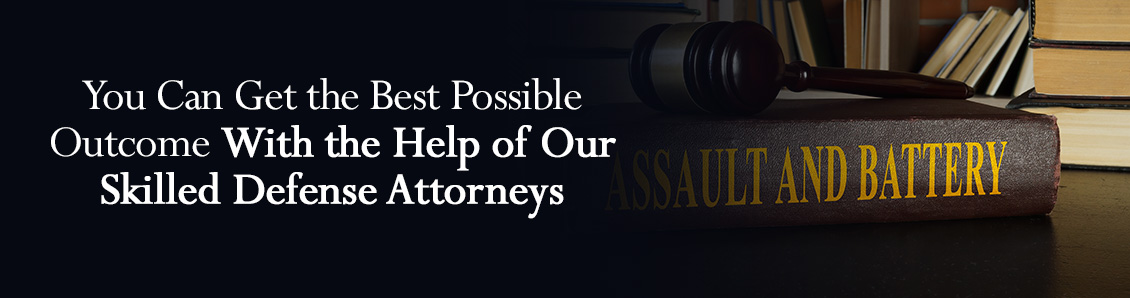 Judge Gavel on Top of Law Book on Assault and Battery