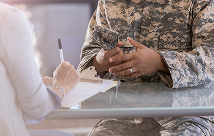 Military Member Evaluating Case Documents During an Investigation Under UCMJ