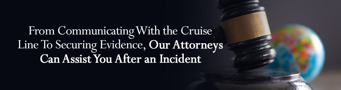 Judge Gavel Next To Miniature Globe To Represent the Legal Complexities of These Incidents