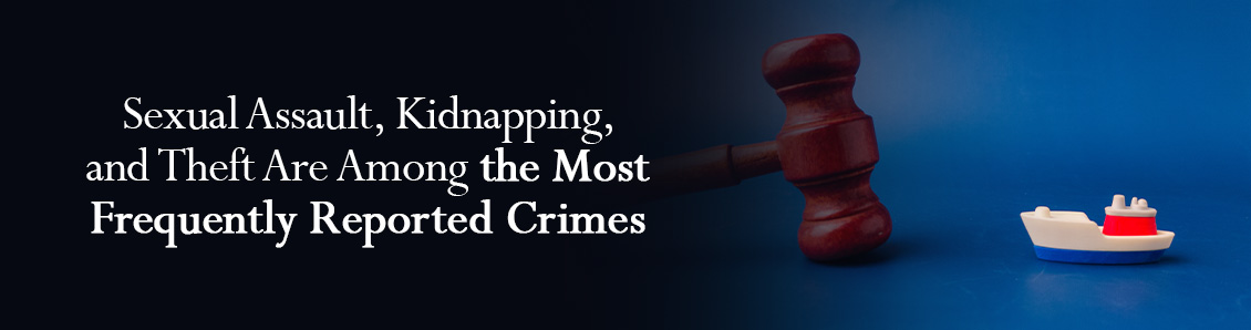 Judge Gavel Next To a Miniature Figure of Cruise Ship Simbolizing Cruise Line Liability