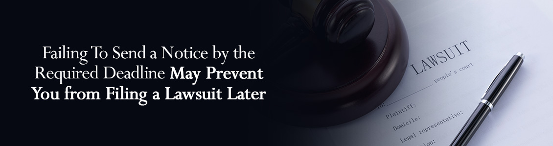 Judge Gavel and Pen on Top of Lawsuit Document