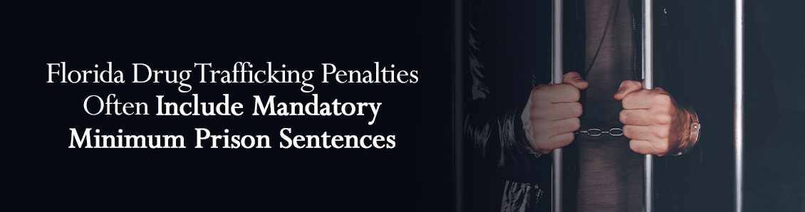 Man in Handcuffs and Behind Bars as Part of the Sentence for a Drug Trafficking Charge