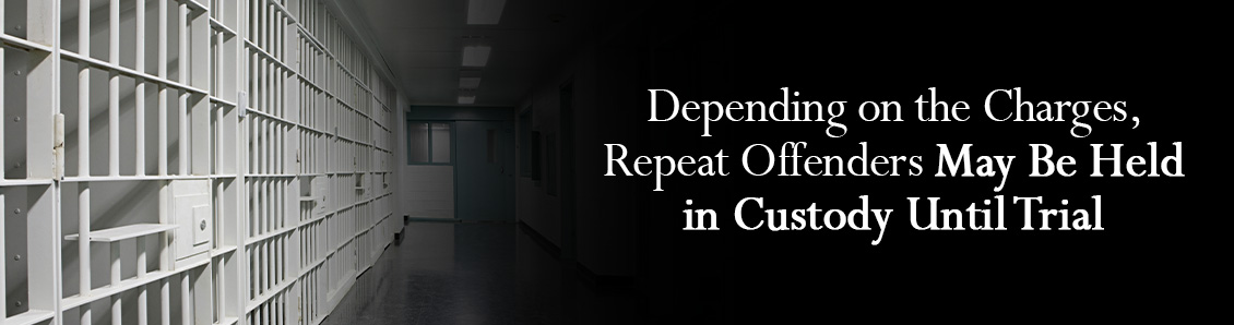 Prison Hallway and Jail Cell Where Offenders Are Held in Custody After a Repeat Charge