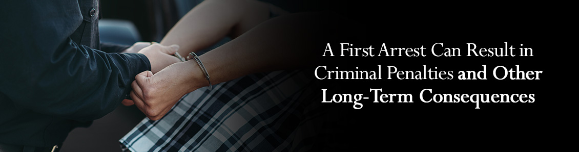 Person Being Handcuffed by a Police Officer for the First Time