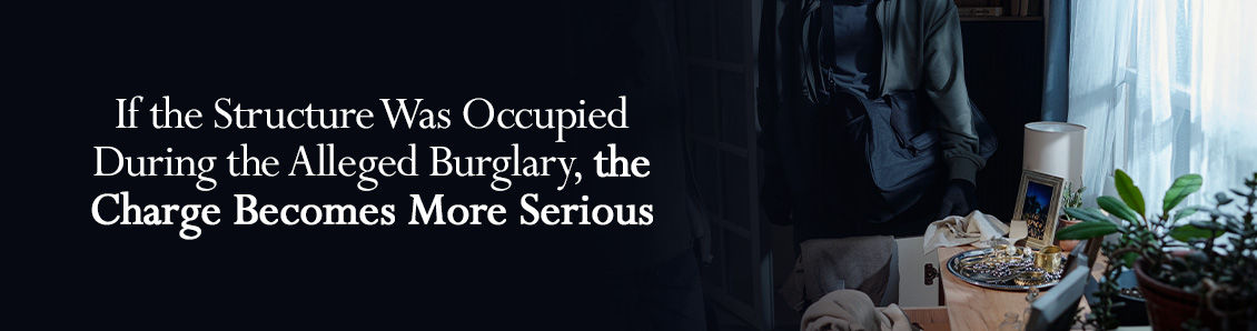 Burglars Looking Down at Jewelry on Vanity Top in an Occupied Home