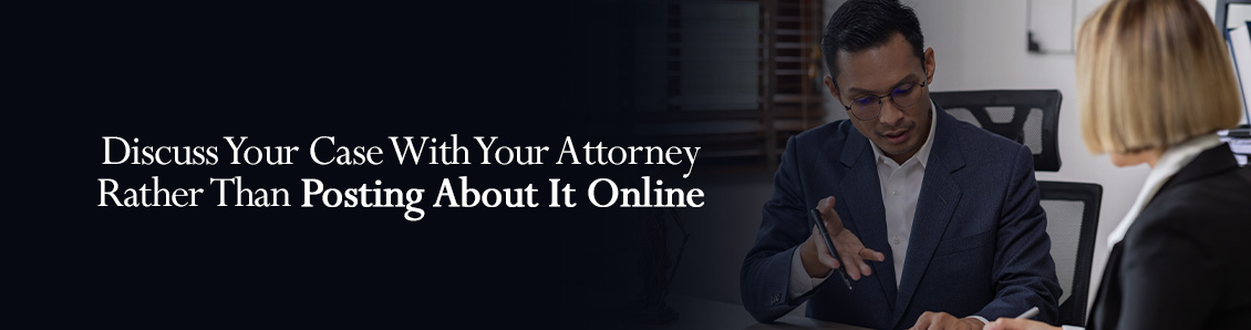 Defense Attorney and Client Discussing a Criminal Case in Preparation for a Trial