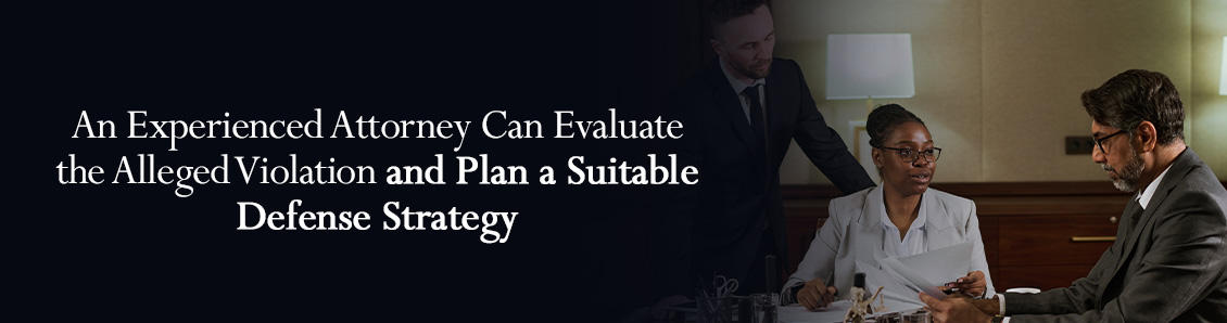 Legal Team Sitting With Client To Evaluate a Probation Violation Case